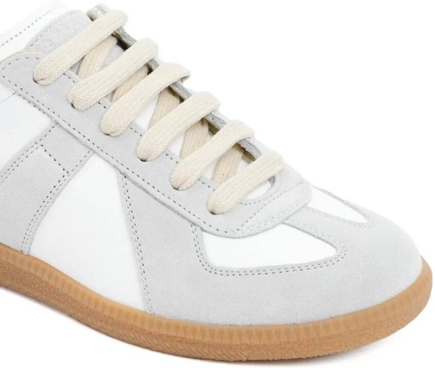 Maison Margiela Low-Top Sneakers Dirty White Replica Sneakers in wit