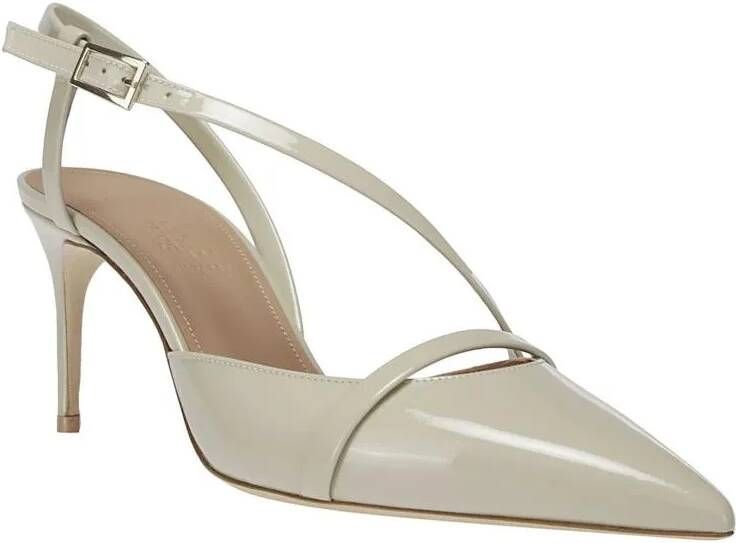 Malone Souliers Hoge hakken Beige Pointed Stiletto Slingback in beige