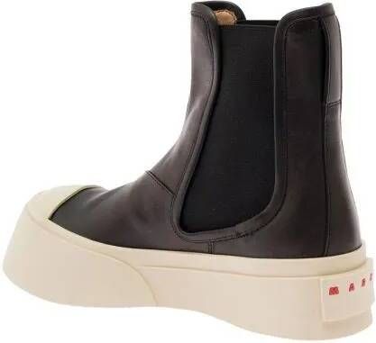 Marni Boots & laarzen Black Slip-On Ankle Boots in zwart