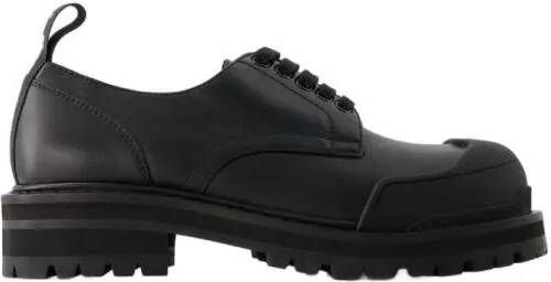 Marni Loafers Dada Derbies Leather Black in zwart