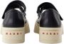 Marni Loafers Mary Jane Sneakers Leather Black in zwart - Thumbnail 1