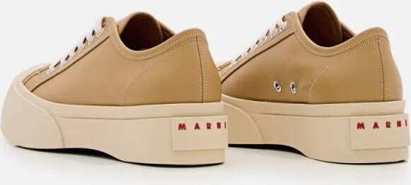 Marni Low-Top Sneakers Pablo Low Top Lace-Up Sneaker in bruin