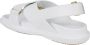 Marni Sandalen Fussbett Criscross Sandals White in wit - Thumbnail 1