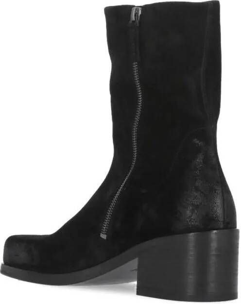 Marsèll Boots Black Leather Boots in zwart