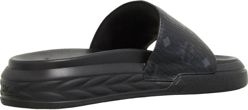 MCM Slippers & Mules U Col Vi New Slide Bk in zwart