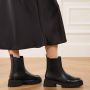 MICHAEL Kors Chelsea boots van leer met plateauzool model 'ASHER' - Thumbnail 2