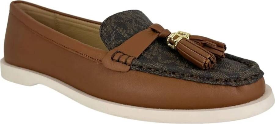 Michael Kors Loafers Dames Mocassin in bruin