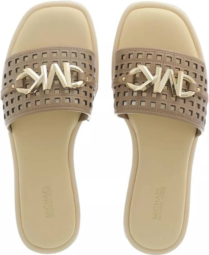 Michael Kors Loafers & ballerina schoenen Hayworth Slide in beige
