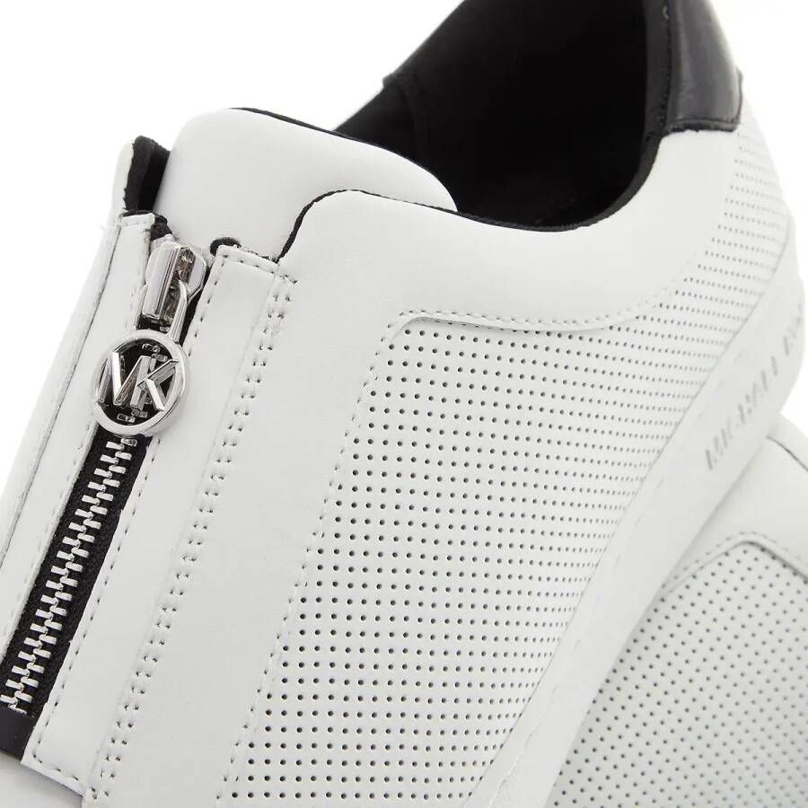 Michael Kors Low-Top Sneakers Keaton Zip Slip On in wit