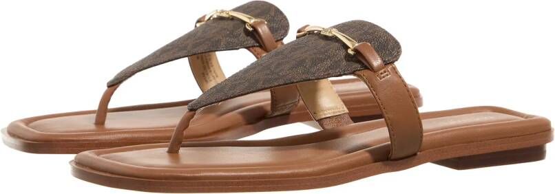 Michael Kors Sandalen Lena Thong in bruin