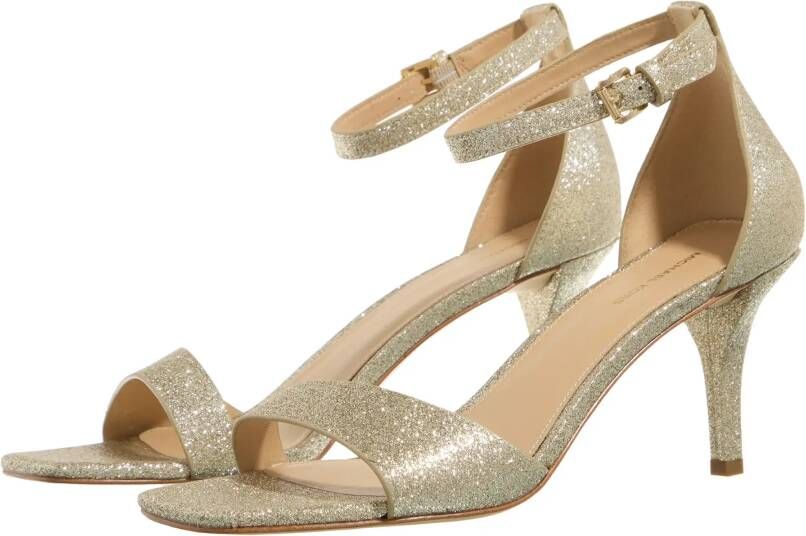 Michael Kors Sandalen met hak Jaida Heeled Sandal in goud