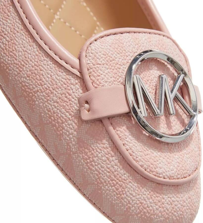 Michael Kors Slippers Lillie Moc in poeder roze