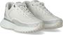 Michael Kors Witte Leren Sneakers met Strass White Dames - Thumbnail 2