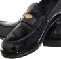 Miu Loafers Moccasins Leather Lucida in zwart - Thumbnail 1