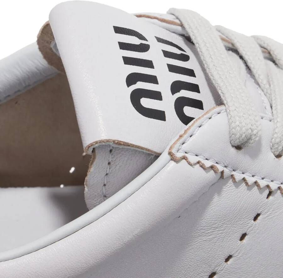 Miu Low-Top Sneakers Bleached Sneakers in wit