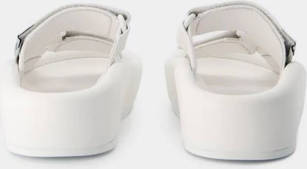 MM6 Maison Margiela Sandalen Sandals Leather White in wit