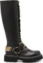 Moschino Boots Black in zwart - Thumbnail 1