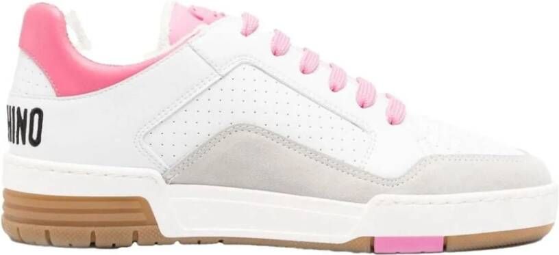 Moschino Low-Top Sneakers White in wit