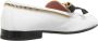 Moschino Loafers Bow Zip in wit - Thumbnail 1