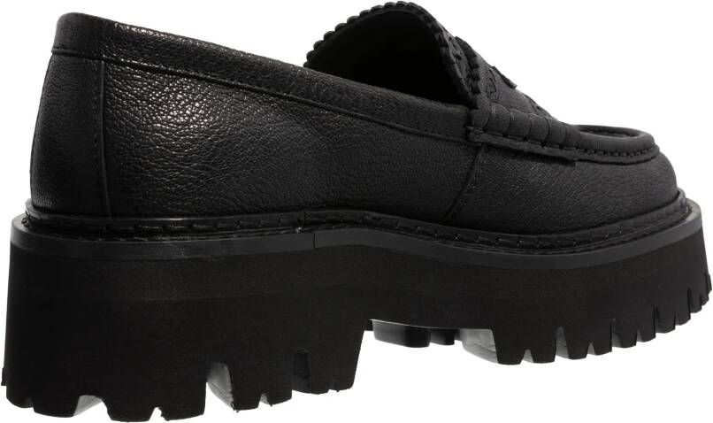 Moschino Loafers Hearted Brogue Sporty in zwart