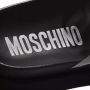 Moschino Slippers & Mules Sabotd Fussbet40 Nastro Pvc in zwart - Thumbnail 1