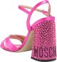 Moschino Slippers & Mules Sandals Divers in roze - Thumbnail 1