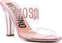 Moschino Slippers & Mules Sandals Pink in poeder roze - Thumbnail 1