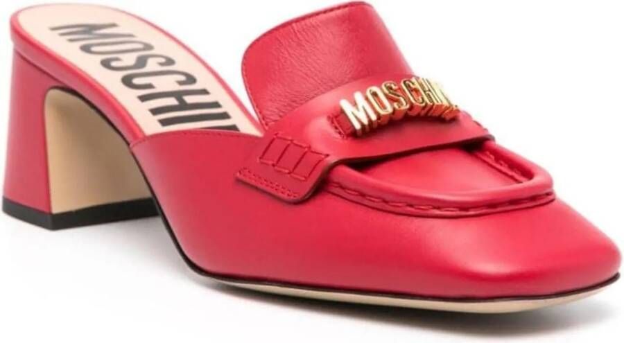 Moschino Slippers & Mules Sandals Red in rood