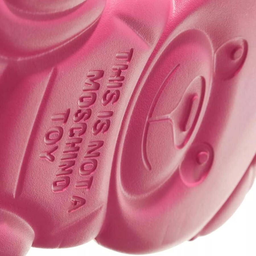 Moschino Slippers Scarpad.Rubber30 Gomma in roze