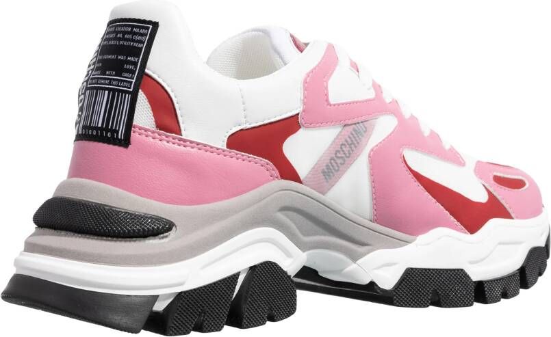 Moschino Sneakers Race Sneaker in roze