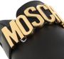 Moschino Muiltjes met logoplakkaat Zwart - Thumbnail 2