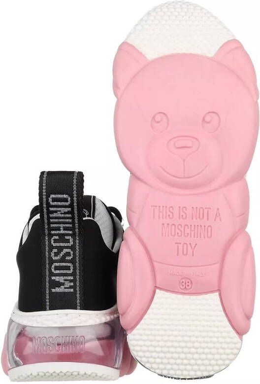 Moschino Sneakers Sneakerd Bolla30 Lycra in zwart