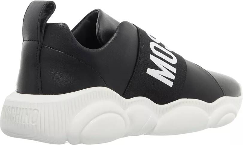 Moschino Sneakers Sneakerd.Orso30 Vitello Pu W.Sneakers in zwart