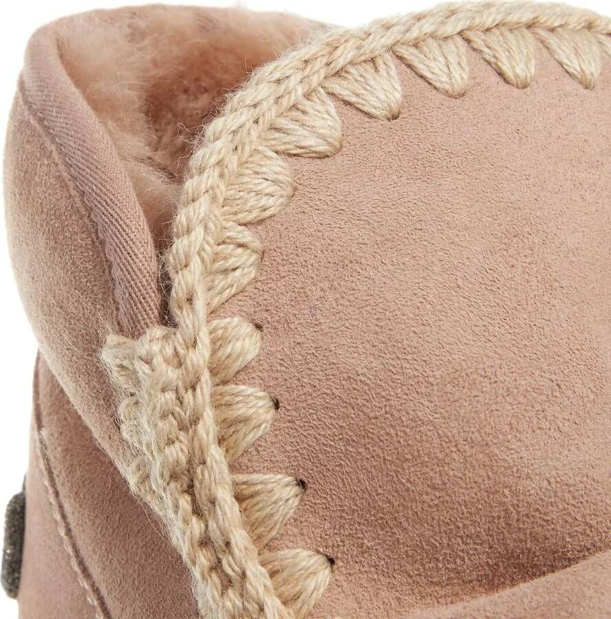 Mou Boots & laarzen Eskimo Sneak Bold Glitter Logo in beige