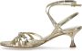 Ncub Sandalen MAMY PLATIN SANDALE MIT ABSATZ in champagne kleuren - Thumbnail 2