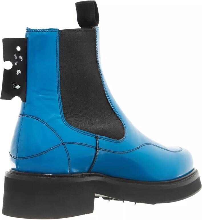 Off-White Boots & laarzen Calf Chealsea Boot in blauw