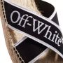 Off-White Espadrilles Bookish Criss Cross Espadrille in zwart - Thumbnail 1