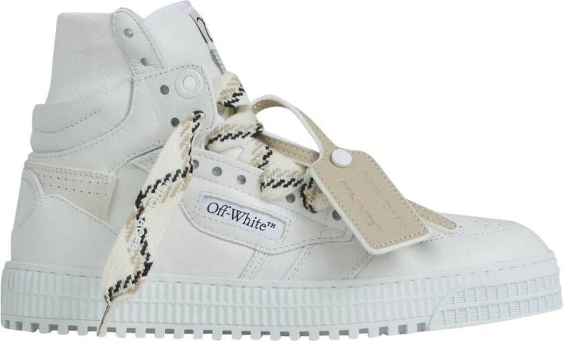 Off-White Low-Top Sneakers 3.0 Off Court Leather in beige