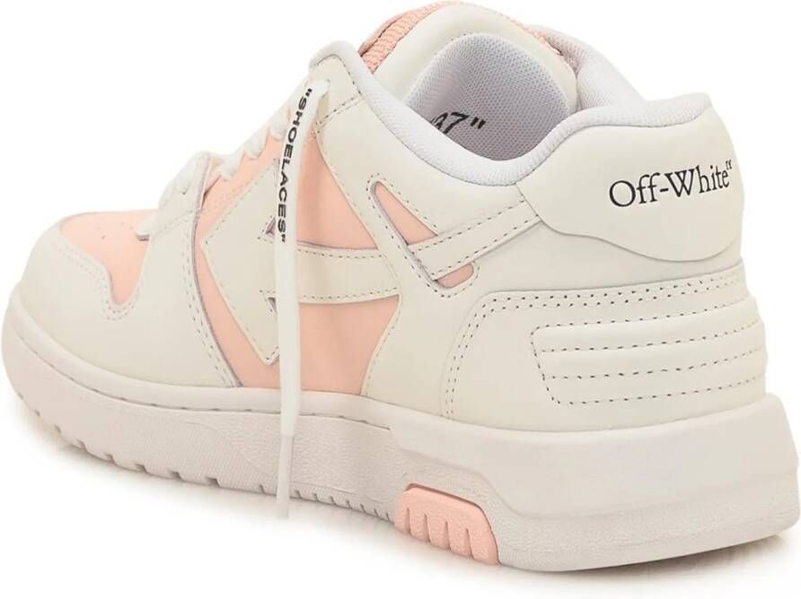 Off-White Low-Top Sneakers Sneaker Out of Office in poeder roze