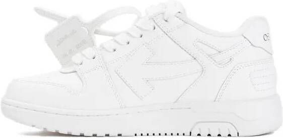 Off-White Lage-top sneaker Out Of Office Sneakers in wit