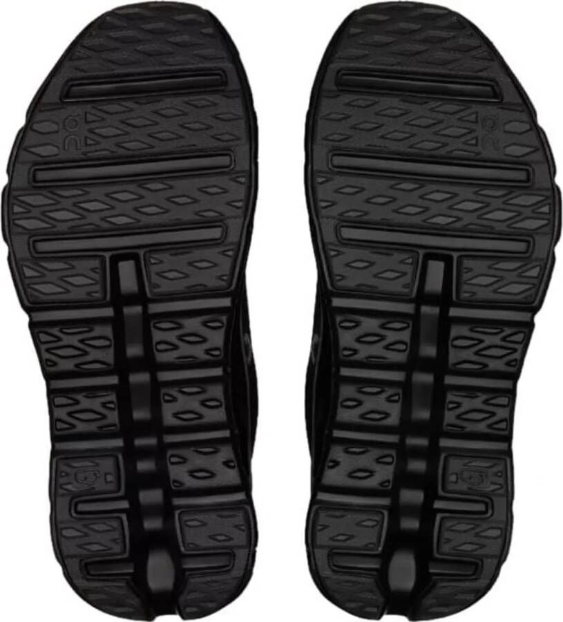 ON Running Loafers Flat Shoes Black in zwart