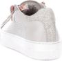 P448 Witte Leren Sneakers met Glitterdetails Multicolor Dames - Thumbnail 2