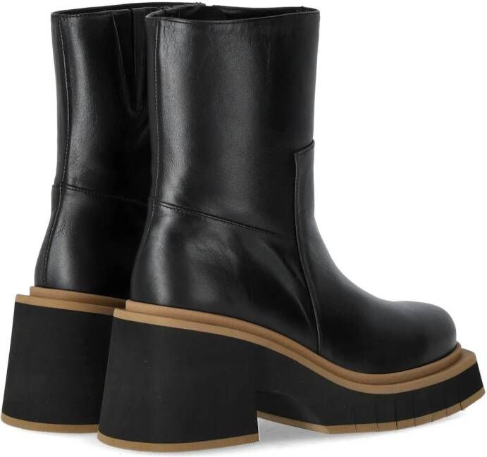 Paloma Barceló Boots PALOMA BARCELÓ IDA SCHWARZE STIEFELETTE in zwart