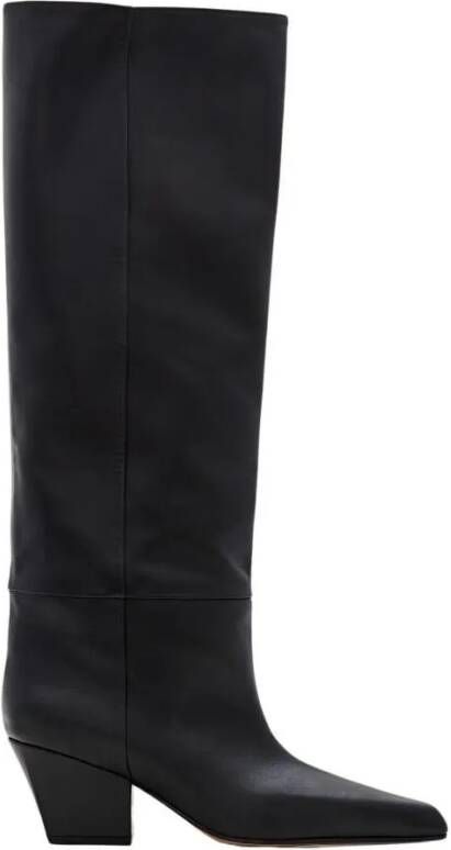 Paris Texas Boots Jane Leather Boots in zwart