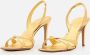 Paris Texas Sandalen 85mm Stiletto Slingback in goud - Thumbnail 1