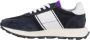 Philippe Model Italiaanse leren sneakers met geborduurd logo Multicolor Dames - Thumbnail 4