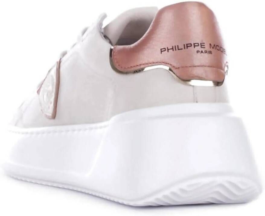 Philippe Model Low-Top Sneakers Pink in poeder roze