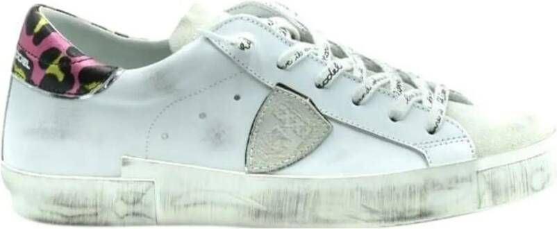 Philippe Model Low-Top Sneakers White in wit