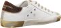 Philippe Model Sneakers Prsx Tennis Vrouwen Goud Bruin White Dames - Thumbnail 3