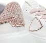 Philippe Model Sneakers Tres Temple Low Woman in poeder roze - Thumbnail 2